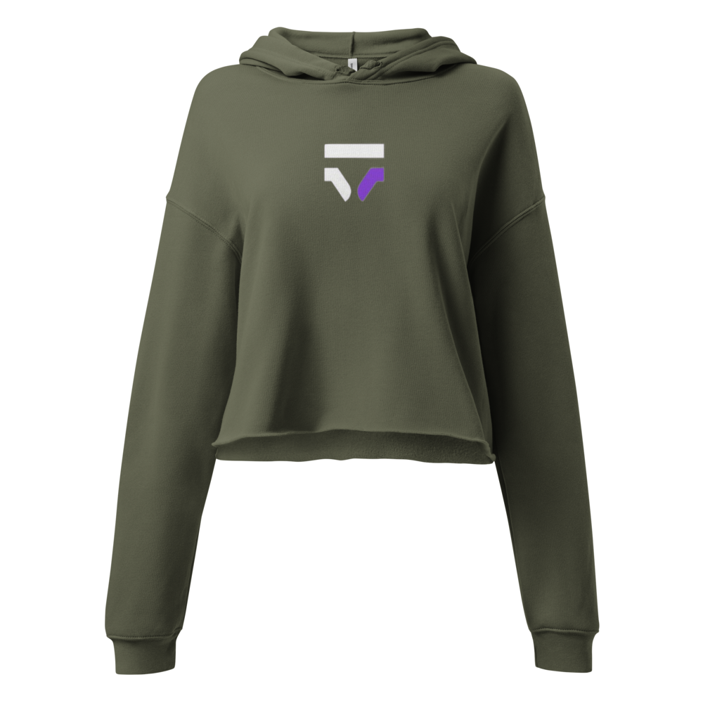 Women's Cropped Hoodie | Bella + Canvas 7502 — view 2