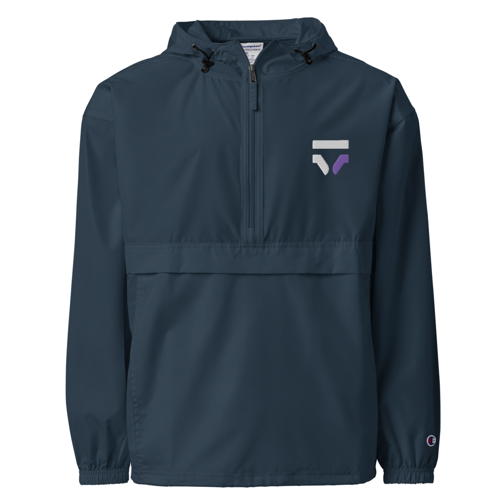 Embroidered Champion Packable Jacket — view 2