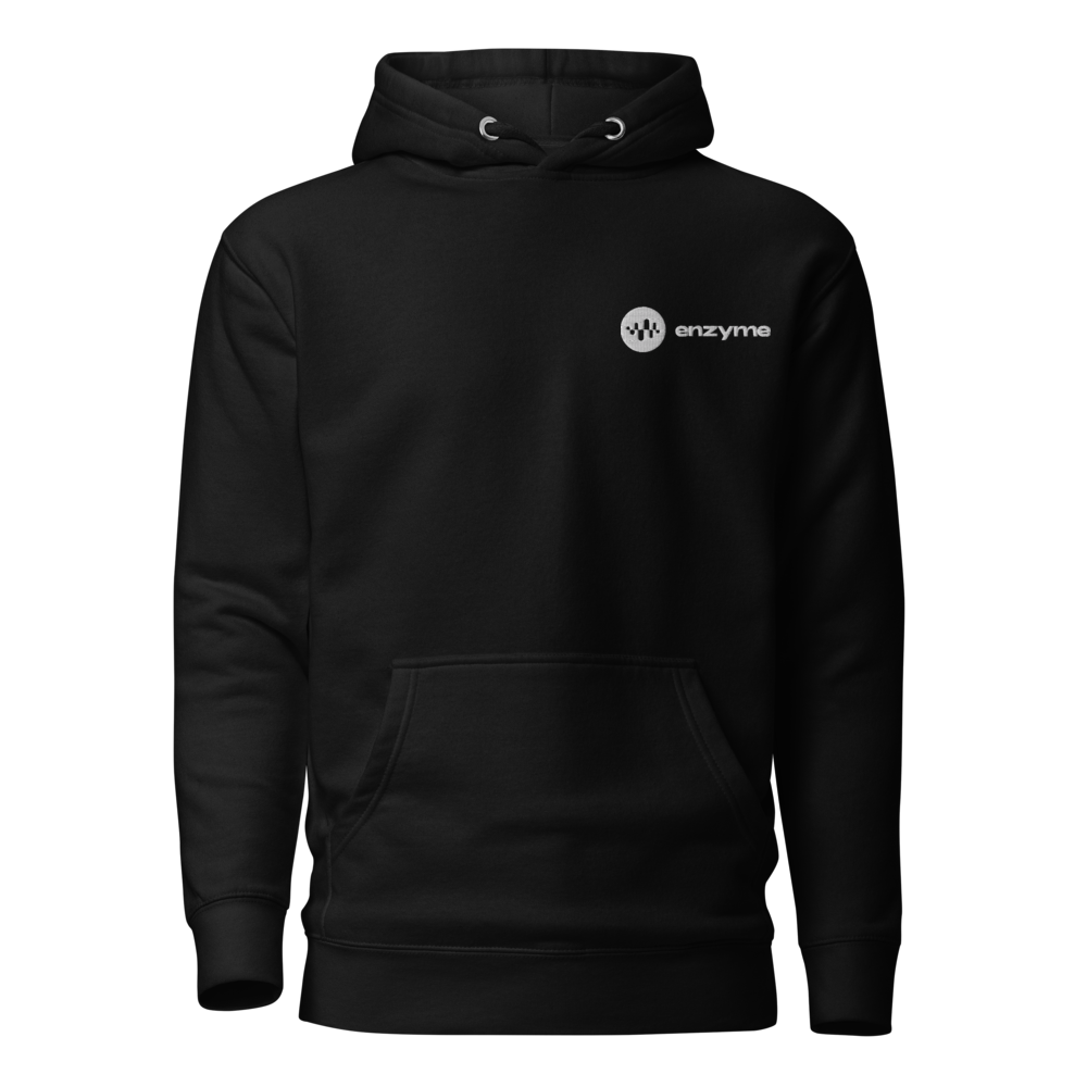 Enzyme Embroidery Hoodie
