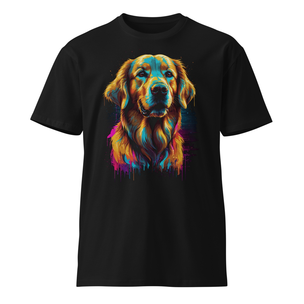 Cyberpunk dog Unisex Premium T-Shirt | AS Colour 5001T