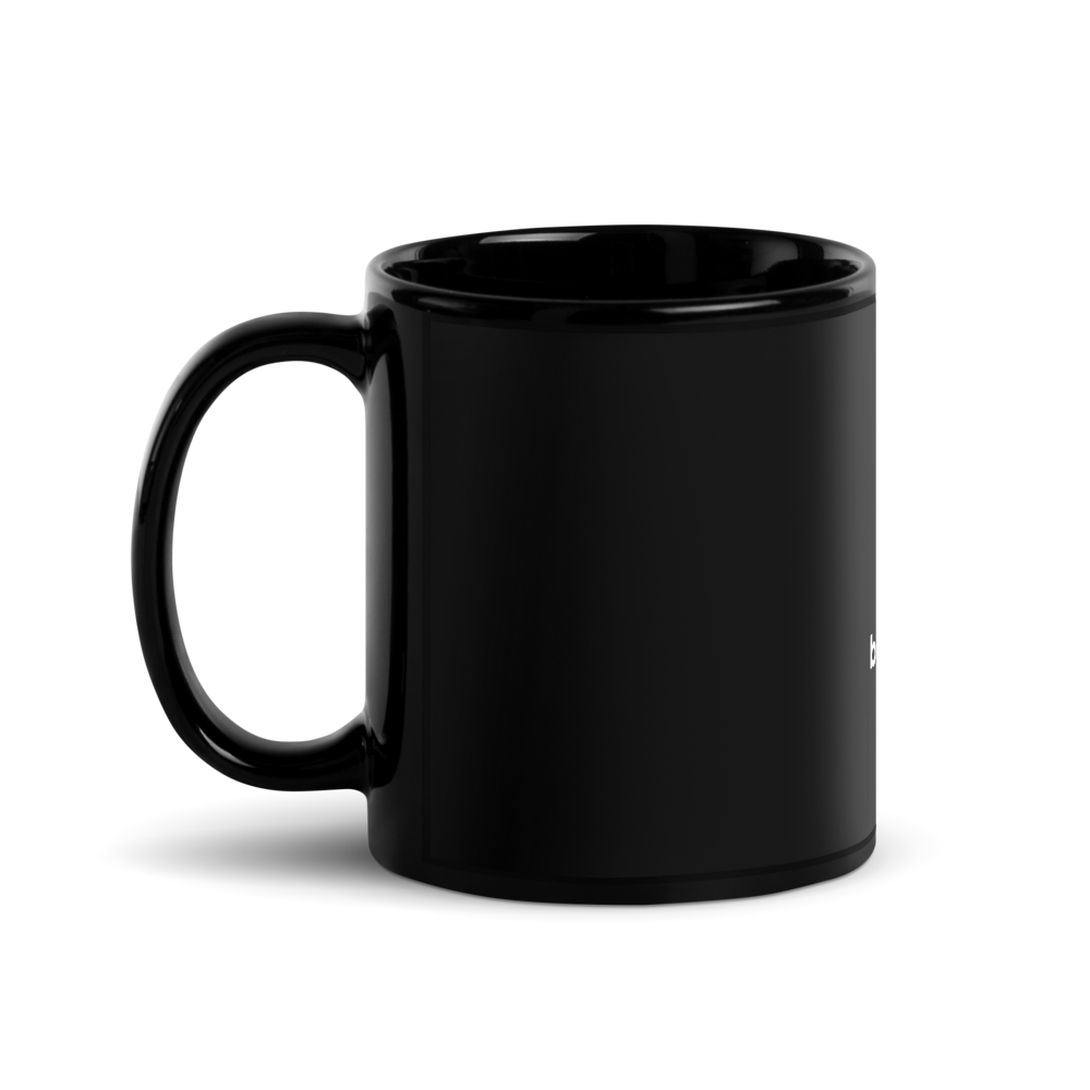 Black Glossy Mug