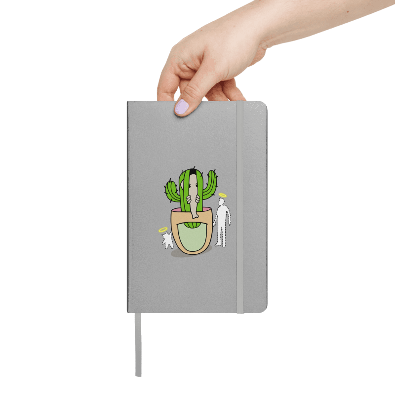 Hardcover Bound Notebook - JournalBook® with Story 8 | Cacti Collect — view 4