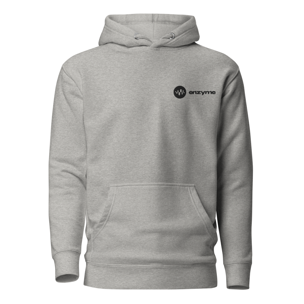Enzyme Embroidery Hoodie
