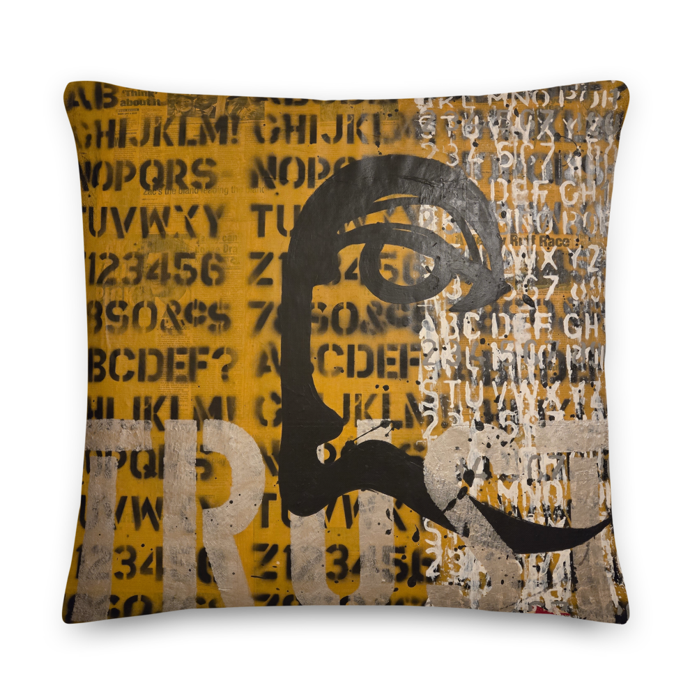 Tyson Hall  Premium Pillow with Truth Artwork