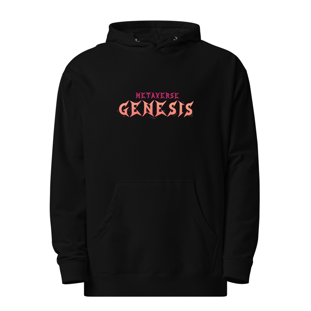 Metaverse Genesis Unisex Midweight Hoodie