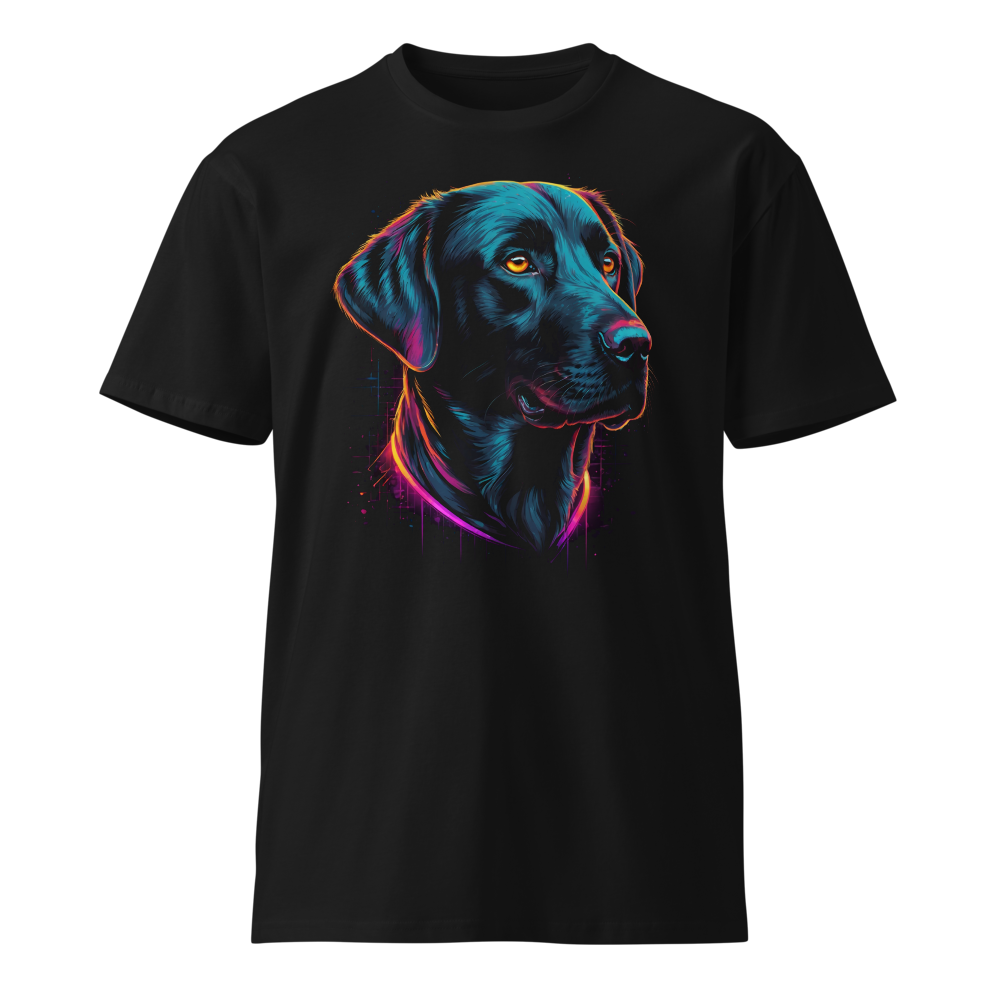 Cyberpunk Dog Unisex Premium T-Shirt | AS Colour 5001T
