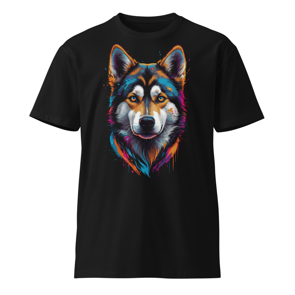 Cyberpunk Dog 🐾 Unisex Premium T-shirt