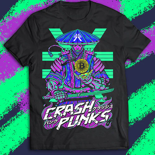 Samurai - CrashPunks Limited-Edition Merch Drop