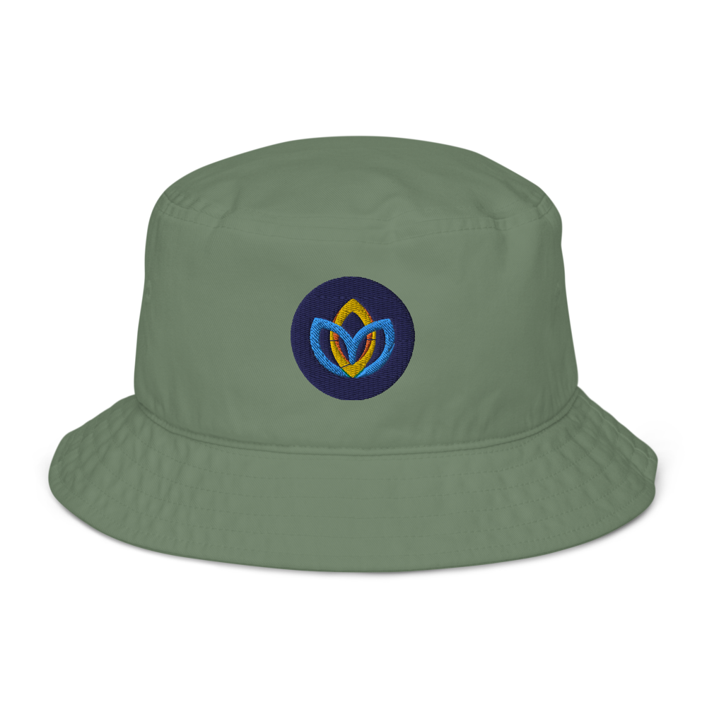 Embroidered Organic Bucket Hat