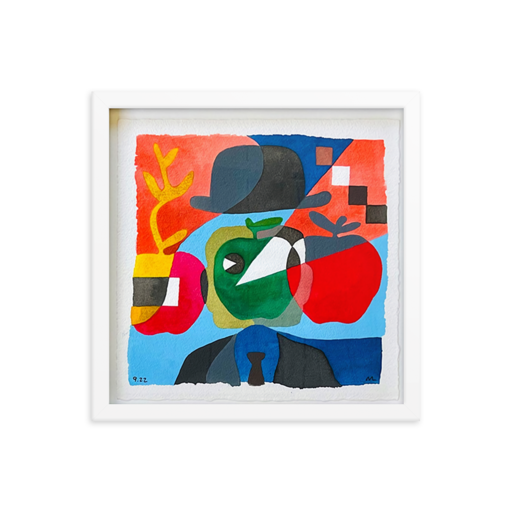 Hungry Artist Studies: Framed Poster Watercolor 7