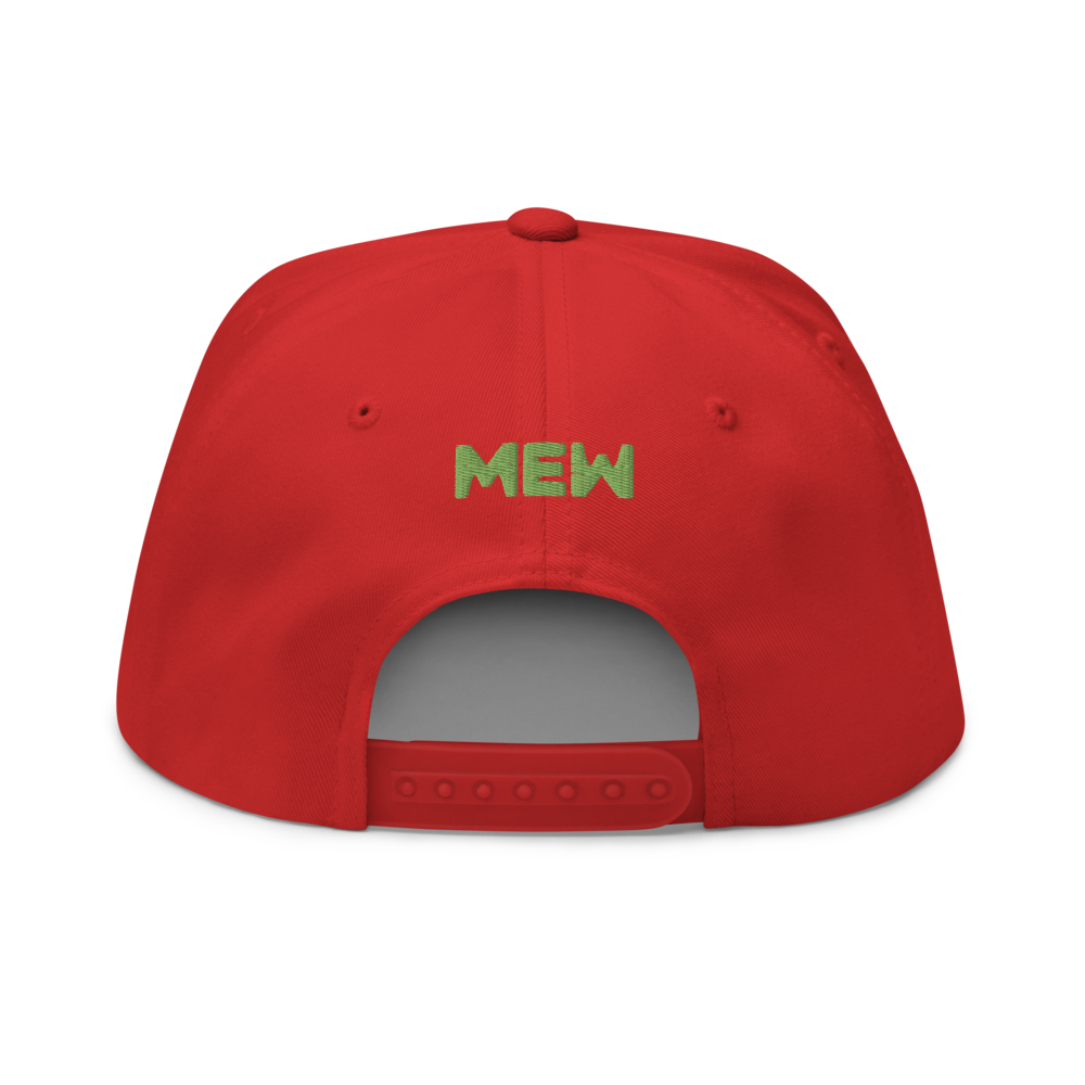 flat bill cap — view 4
