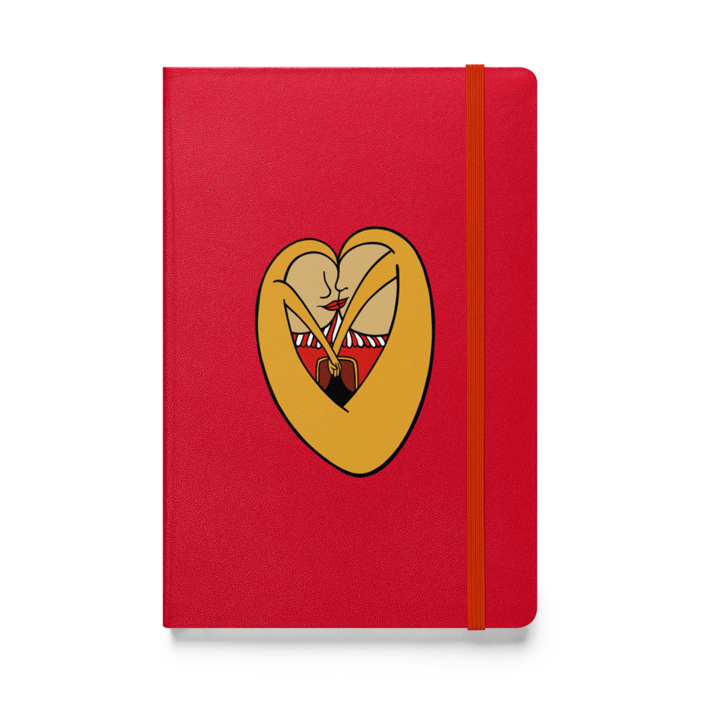 Hardcover Bound Notebook | JournalBook® with Agape Illustration