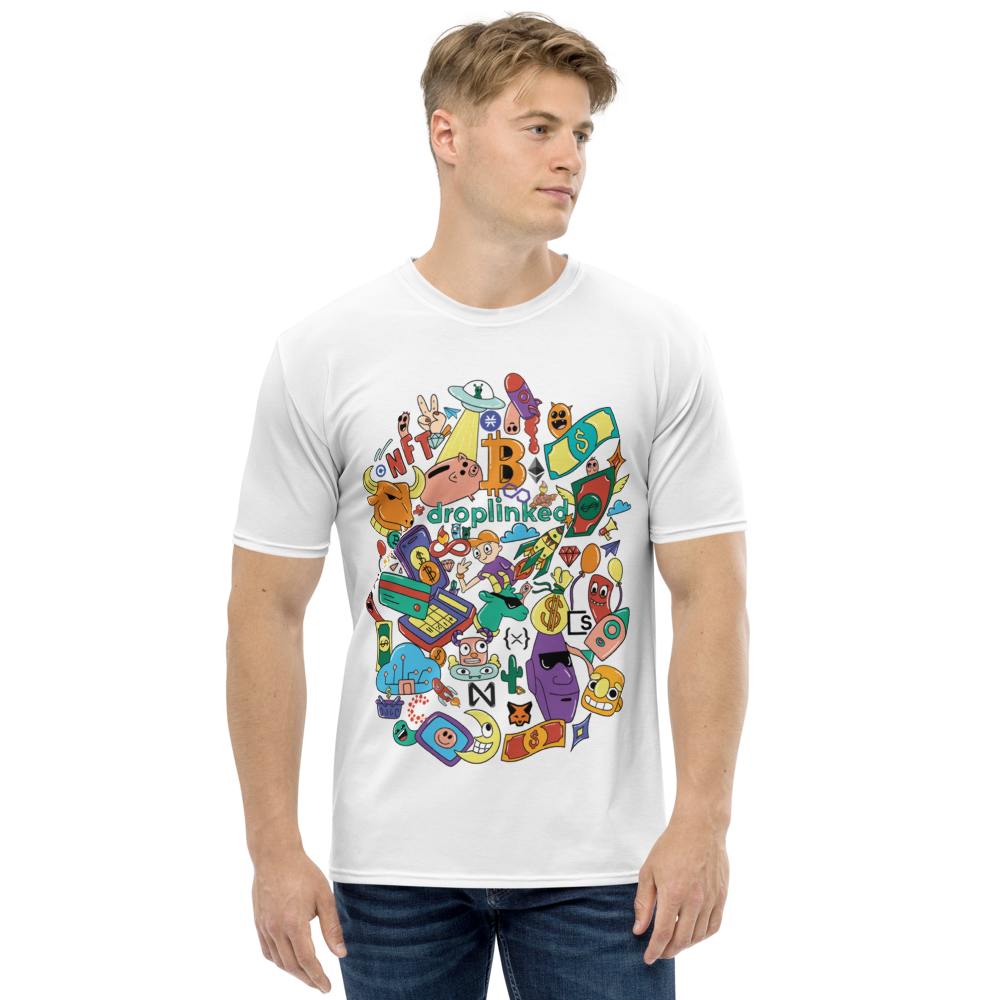All-Over Print Men's Crew Neck T-Shirt