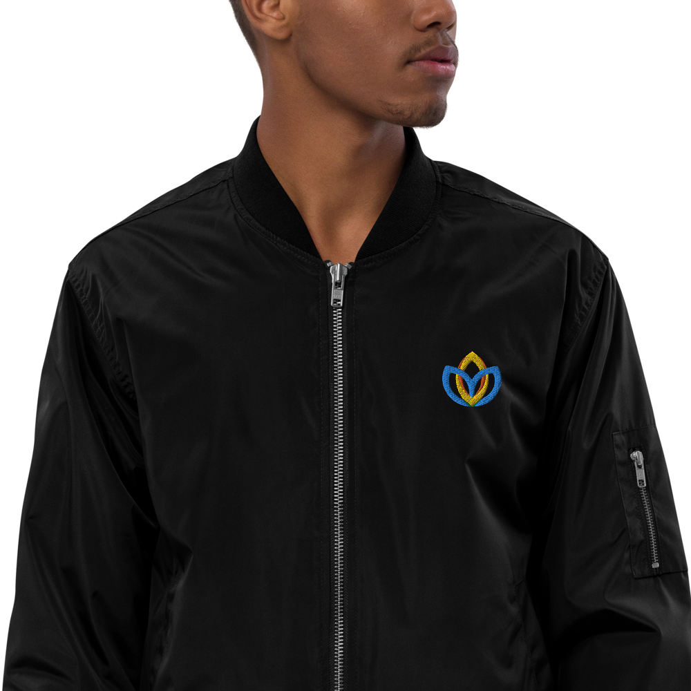 Premium Recycled Bomber Jacket | Threadfast Apparel 395J
