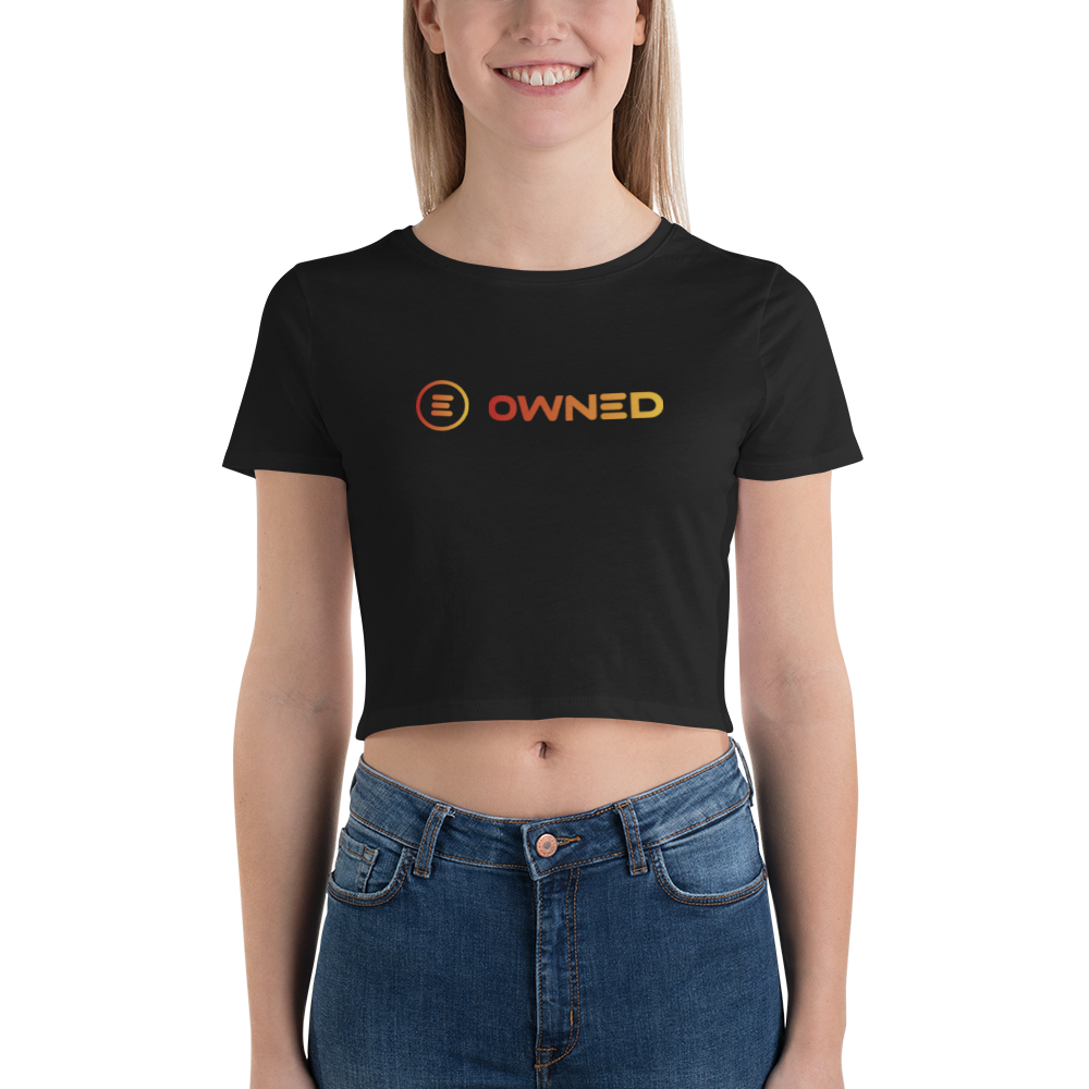 OWNED WOMEN'S CROP TEE
