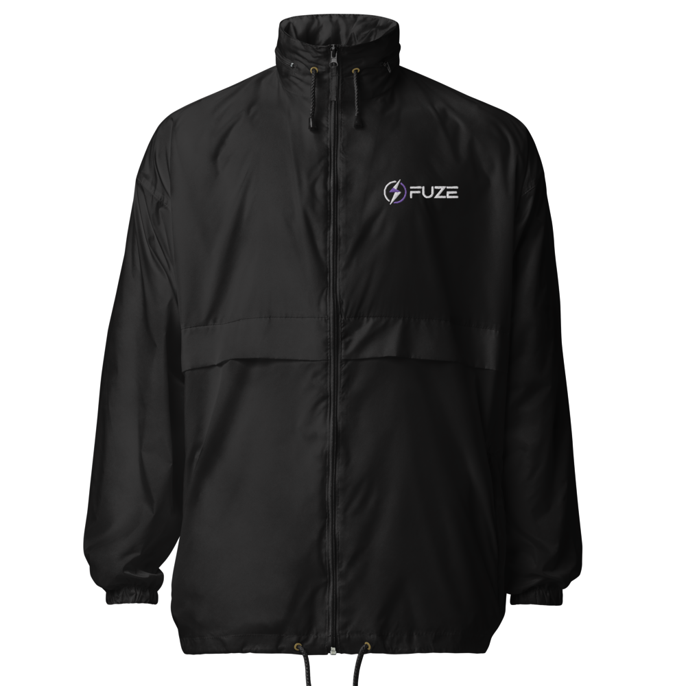 FUZE EMBROIDERED WIND BREAKER