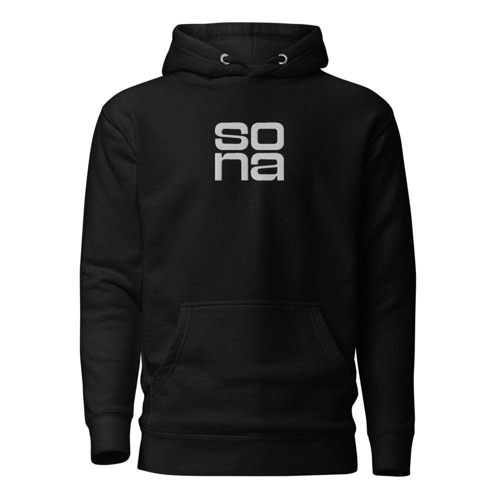Sona Embroidered Premium Hoodie