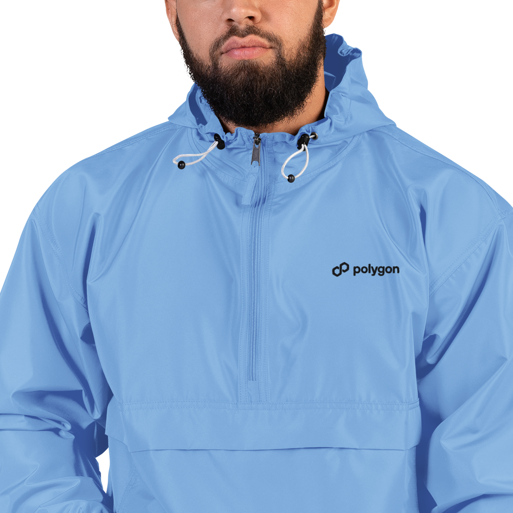 Embroidered Champion Packable Jacket