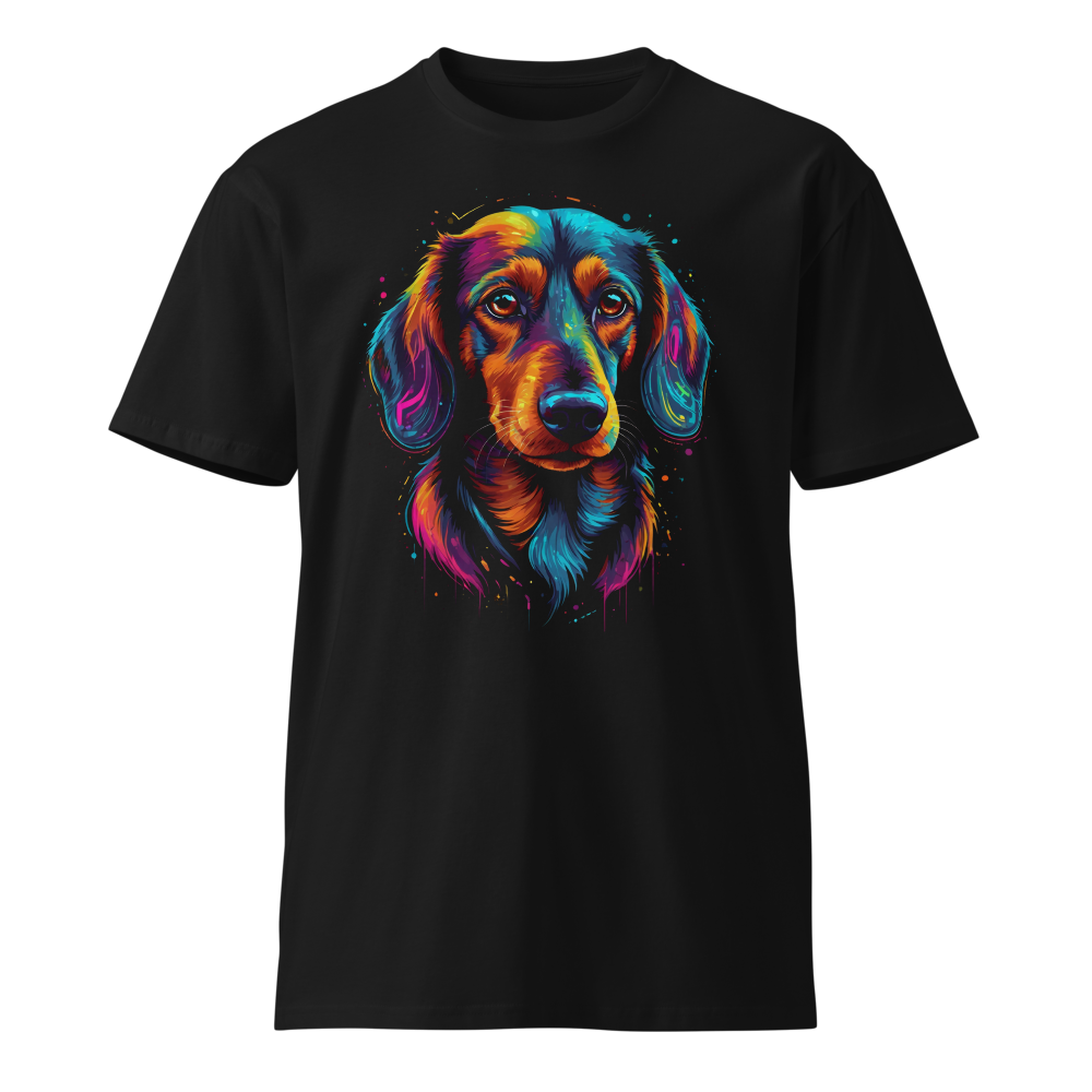 Cyberpunk Dog 🐾 Unisex Premium T-shirt ❇️CODE(D010)