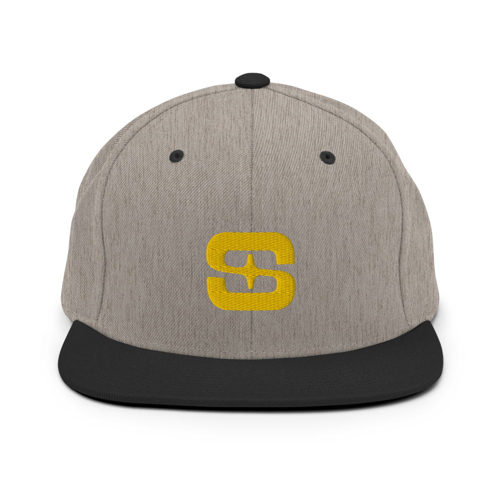 Sona Embroidered Snapback — view 3