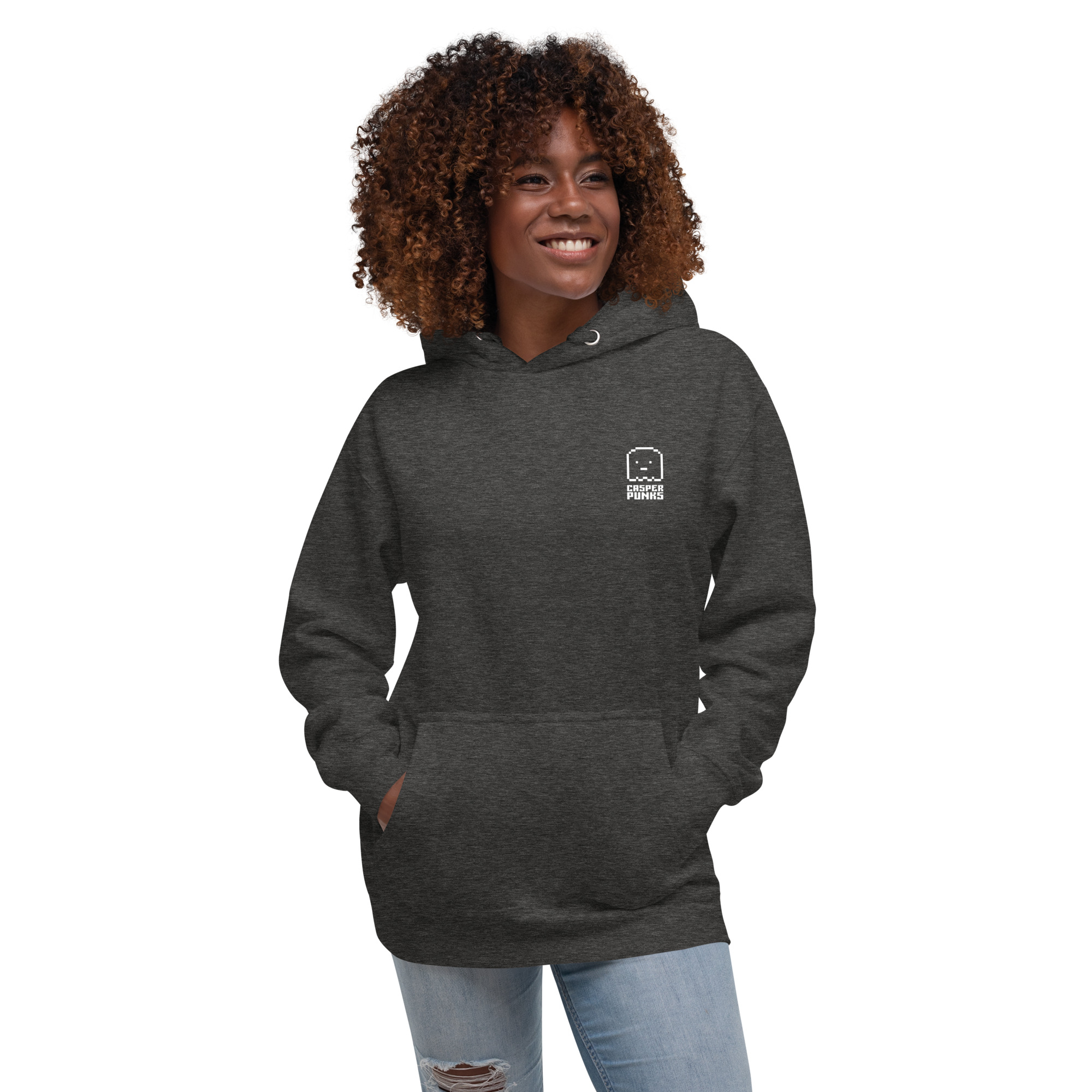   CASPERPUNKS UNISEX PREMIUM PULLOVER HOODED SWEATSHIRT