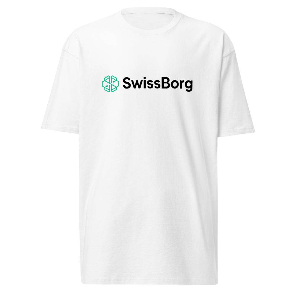 SwissBorg Big Logo T-shirt in White