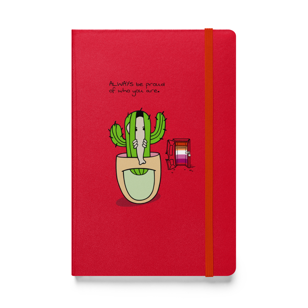 Hardcover Bound Notebook - JournalBook® with Story 7 | Cacti Collect.
