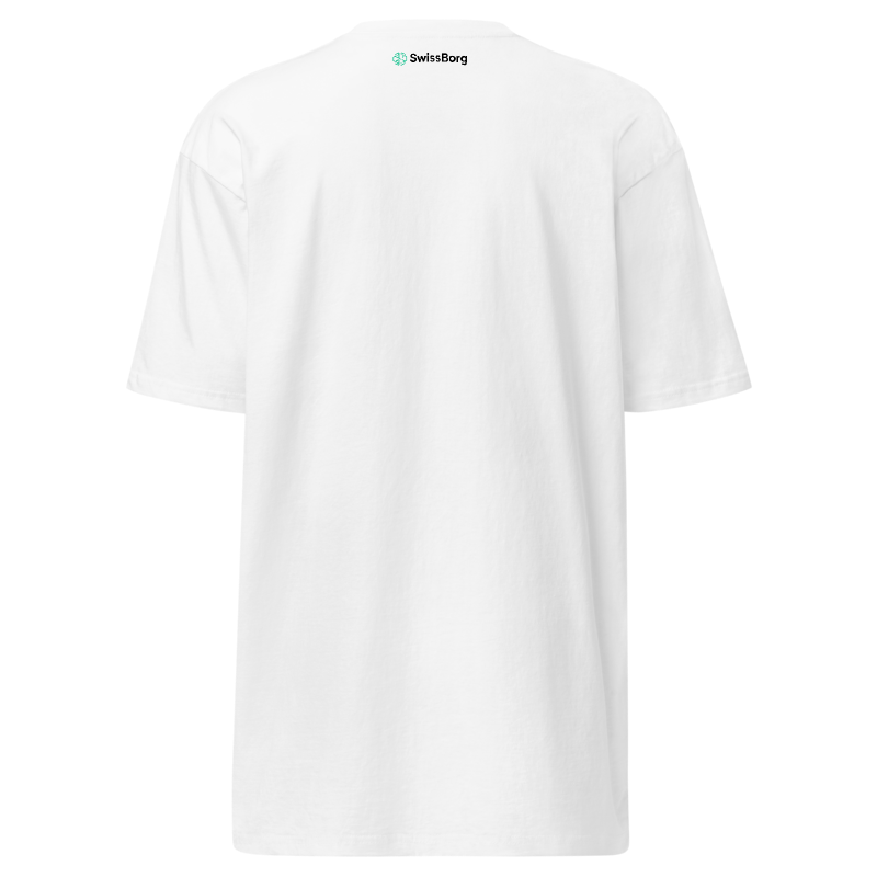 SwissBorg Small Logo T-shirt in White