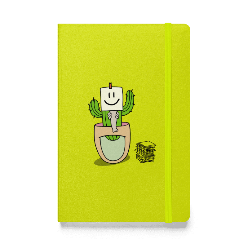 Hardcover Bound Notebook - JournalBook® with Story 27 | Cacti Collect