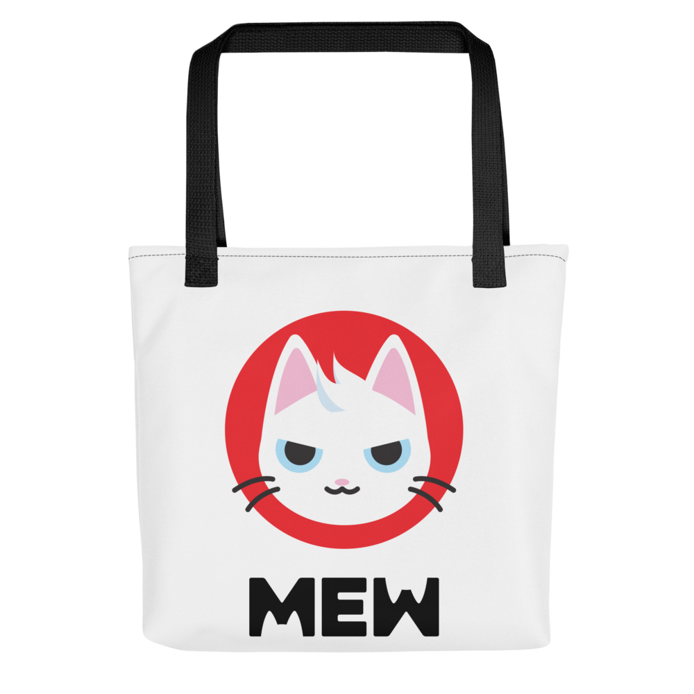 mew face tote