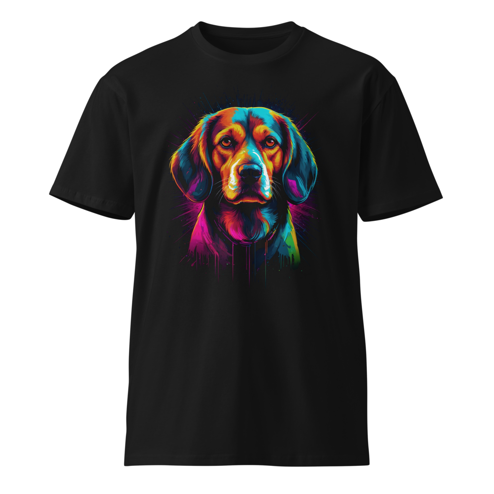 Cyberpunk Dog 🐾 Unisex Premium T-shirt ❇️CODE(D006)