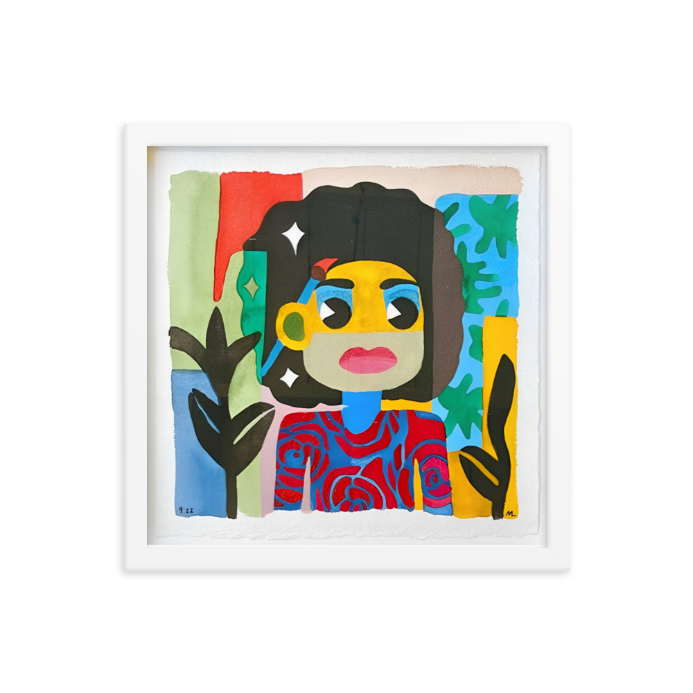 Hungry Artist Studies: Framed Poster Watercolor 2
