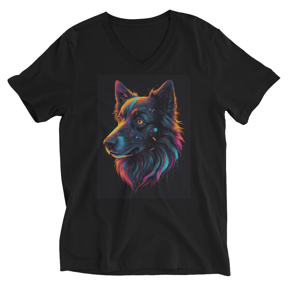 Cyberpunk Dog 🐾 Unisex Premium T-shirt ❇️CODE(D013)
