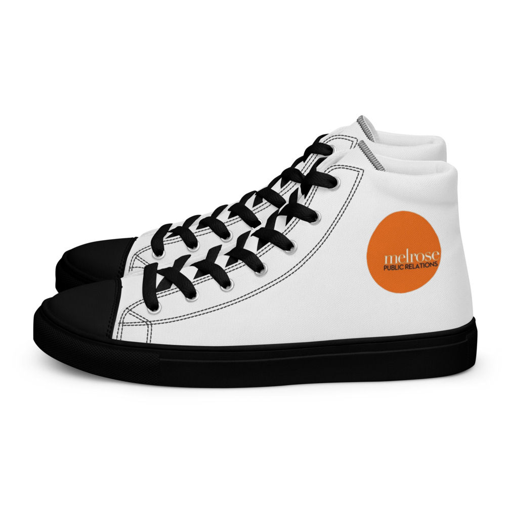 Melrose Men's High Top Canvas Shoes