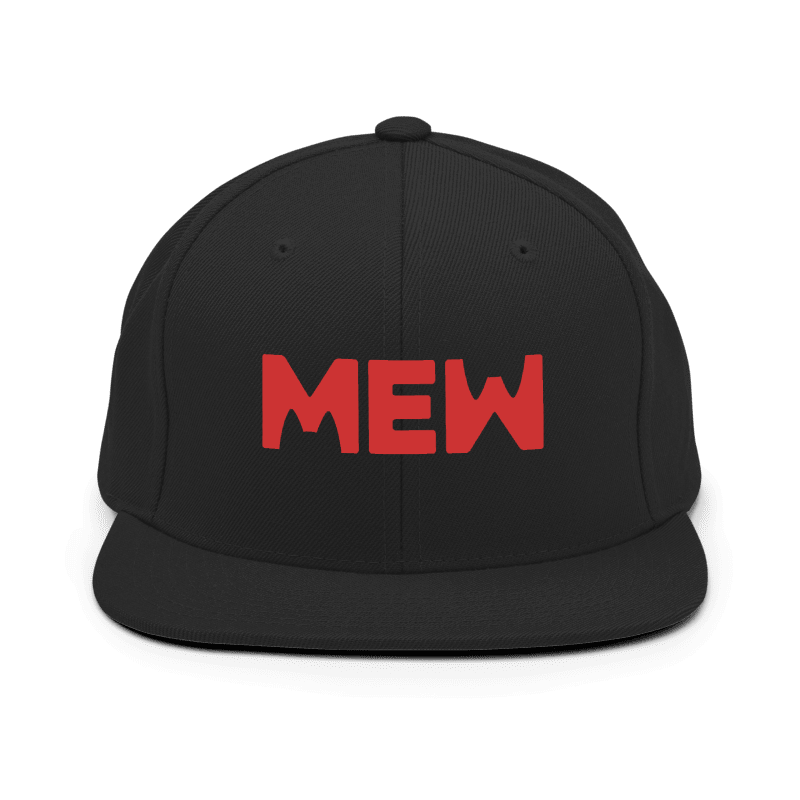 mew snapback