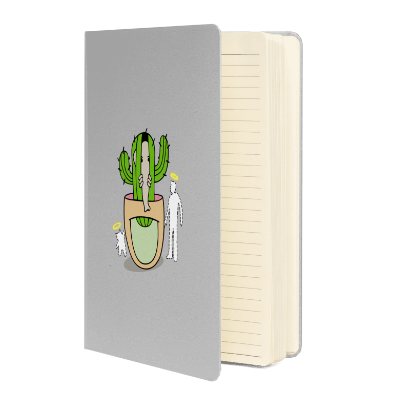 Hardcover Bound Notebook - JournalBook® with Story 8 | Cacti Collect — view 2
