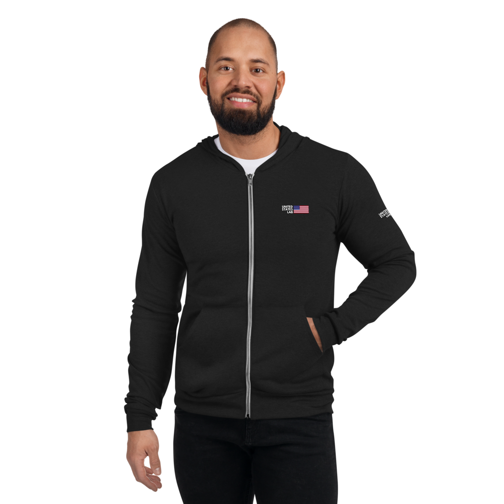 Unisex Lightweight Zip Hoodie