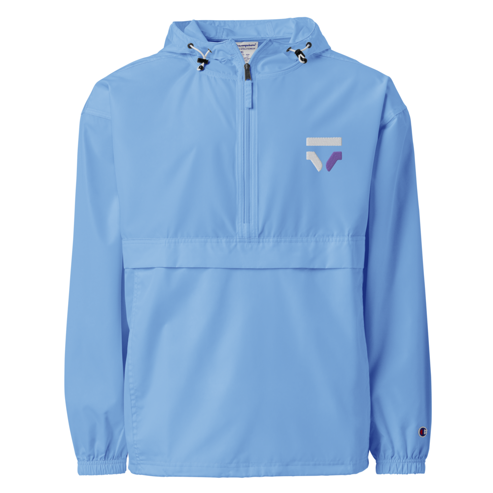 Embroidered Champion Packable Jacket — view 4