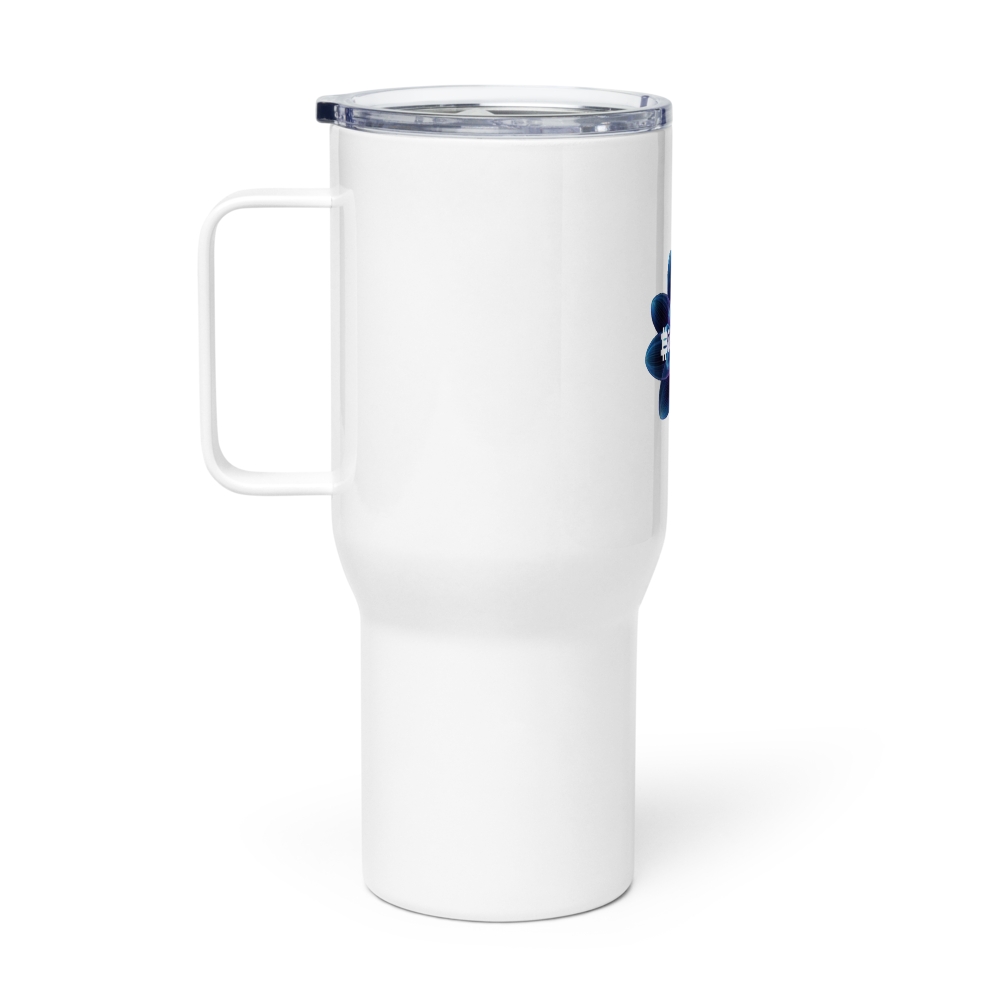 BitBasel Travel Mug with a Handle