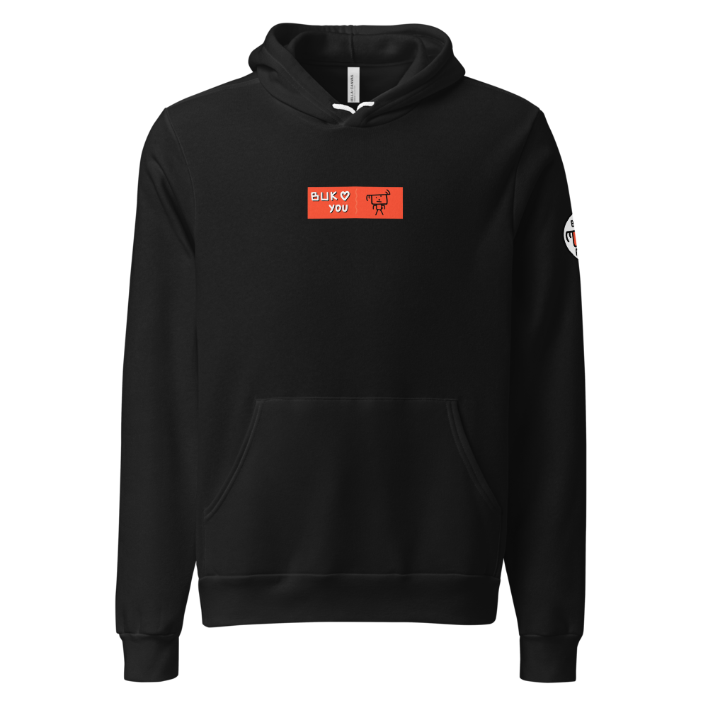 BUK powered Unisex Pullover Hoodie 