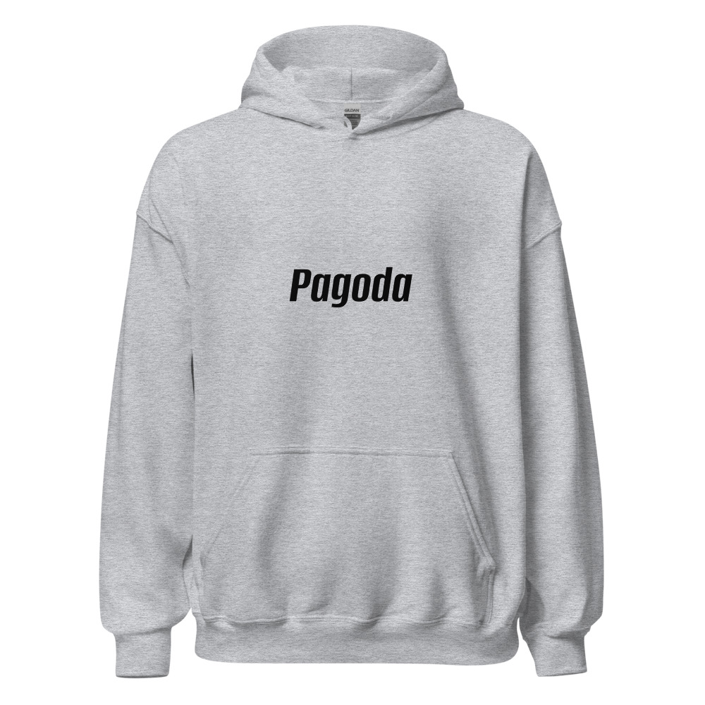 Pagoda Unisex Heavy Blend Hoodie — view 4