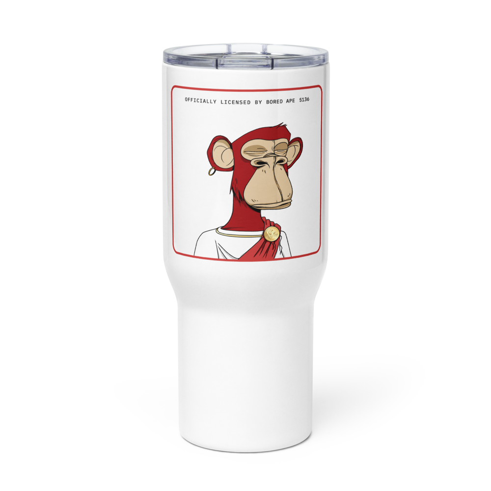 BORED APE YACHT CLUB #5136 - Travel Mug