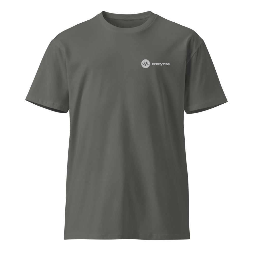 Enzyme Embroidery Premium T-Shirt — view 3