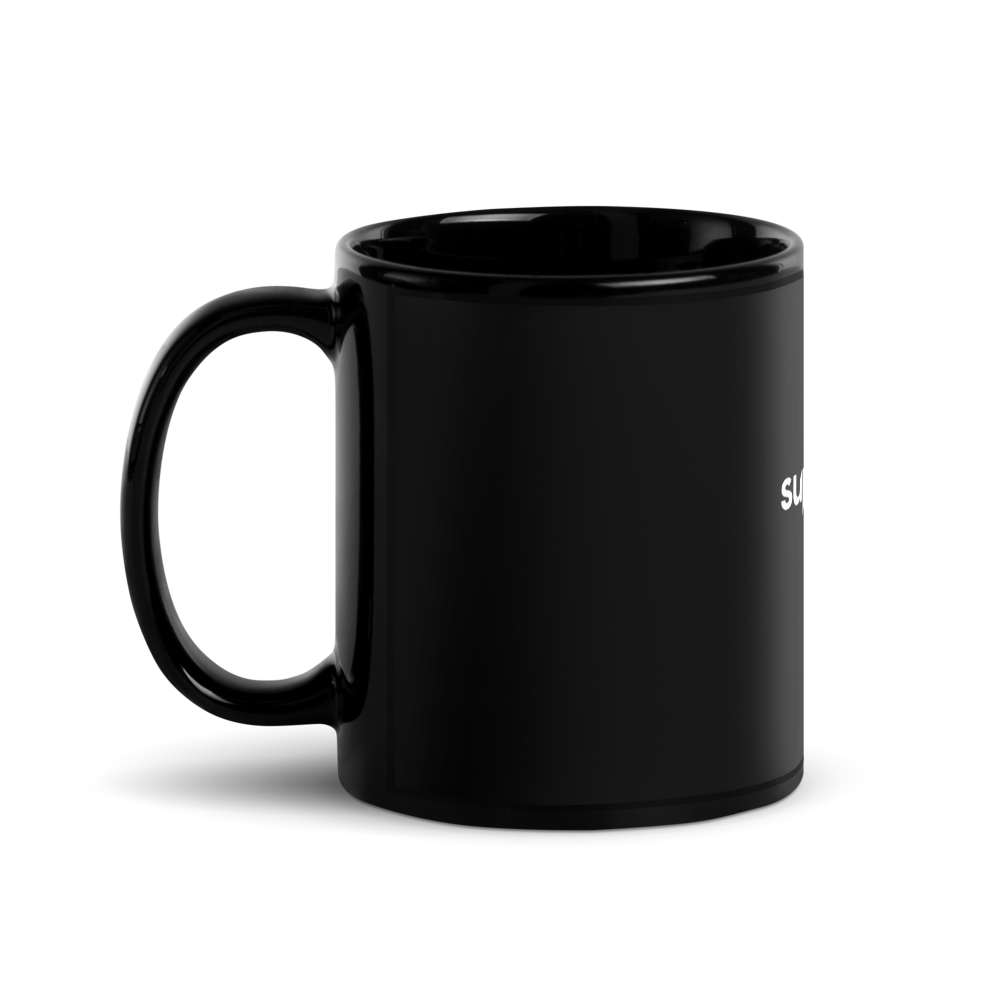 Black Glossy Mug