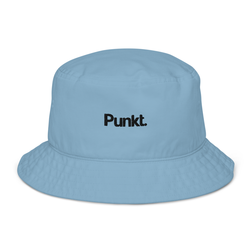 Punkt Embroidered Bucket Hat