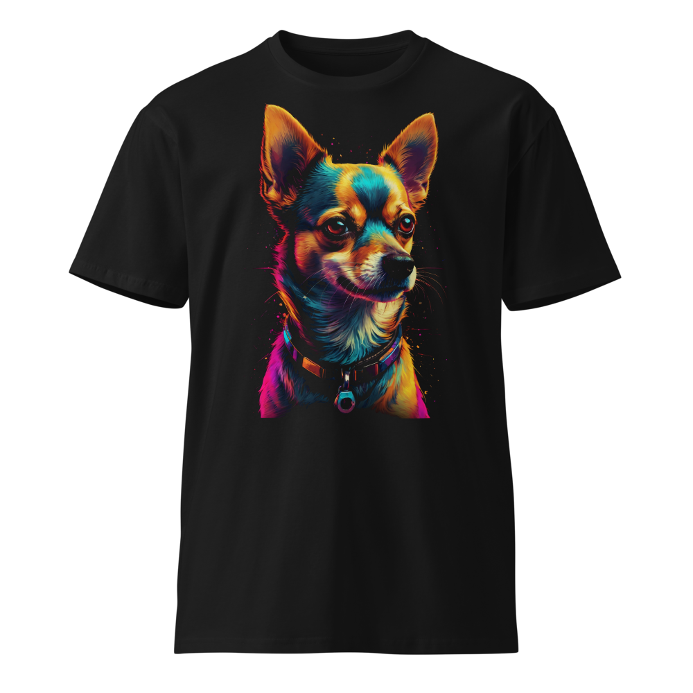 Cyberpunk Dog 🐾 Unisex Premium T-shirt ❇️CODE(D009)