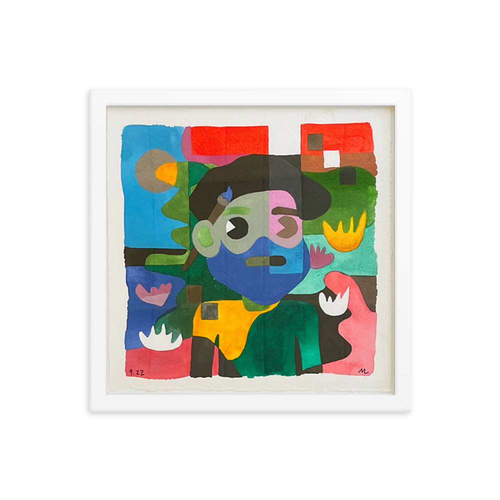 Hungry Artist Studies: Framed Poster Watercolor 8